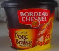 Rillettes de Porc Braisé en cocotte (+ 10 % Gratuit)