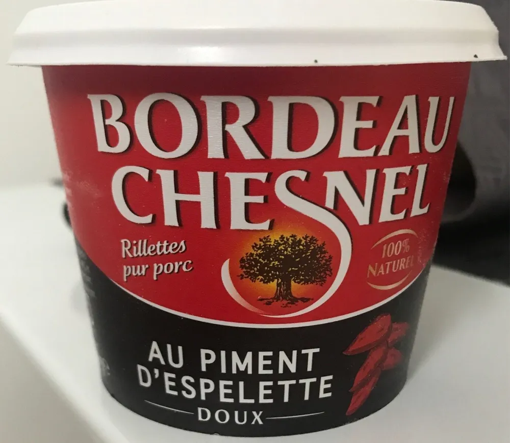 Rillettes au piment d'espelette