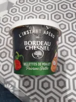 Rillettes de poulet au poivrons grillés