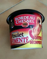 Rillettes de poulet pimenté