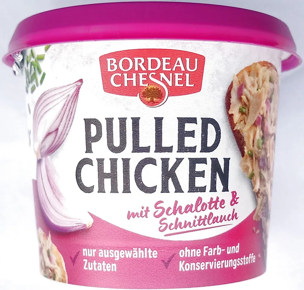 Pulled Chicken -  mit Schalotte und Schnittlauch