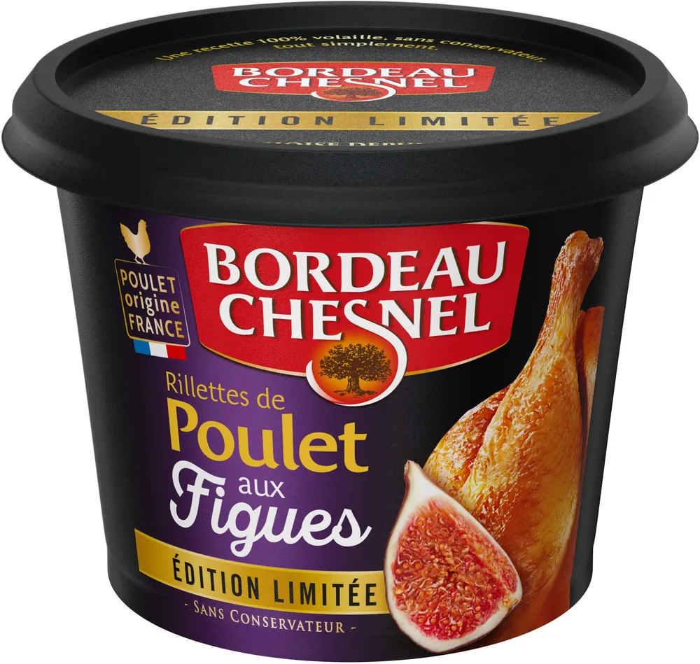Rillettes de poulet aux Figues