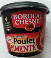 Rillettes de poulet pimenté