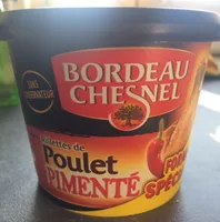 Rillettes de poulet pimenté
