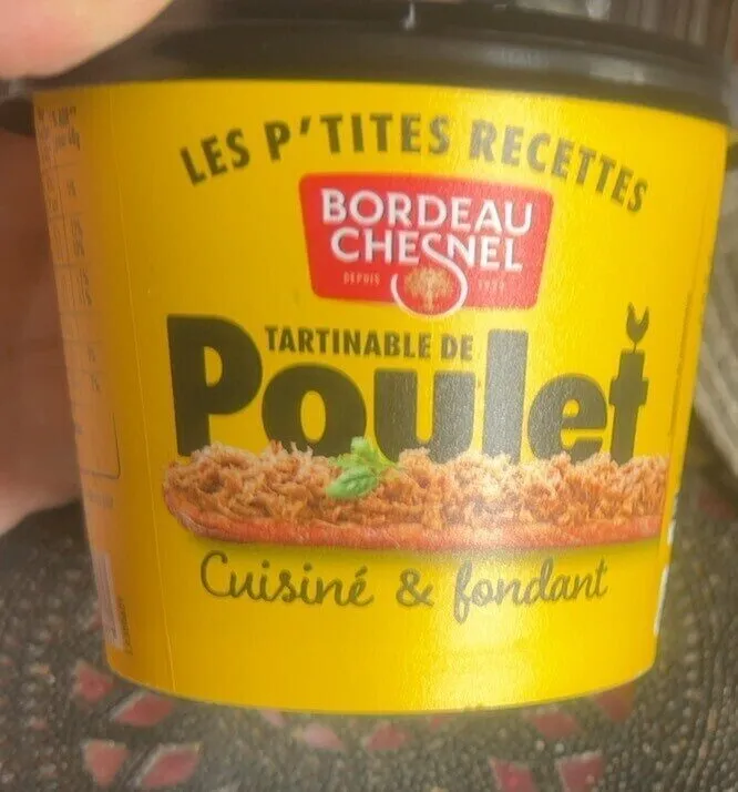 Tartinable de poulet