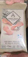 Les fines tranches de viande séchée