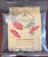 Mini tranches comté