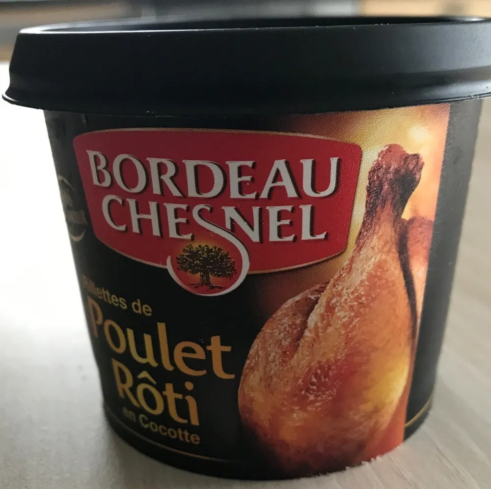 Rillettes de poulet roti en cocotte