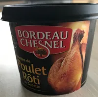 Rillettes de poulet roti en cocotte