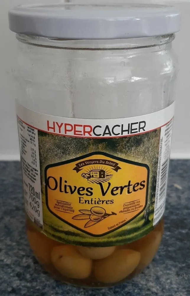 Olive vertes Entières
