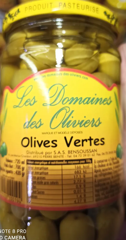 Olives Vertes