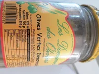 Olives vertes denoyautées
