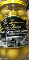 Olives Colossales Citron