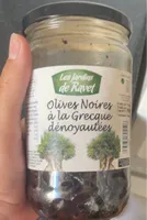Olives noires a la grecque denouyaute