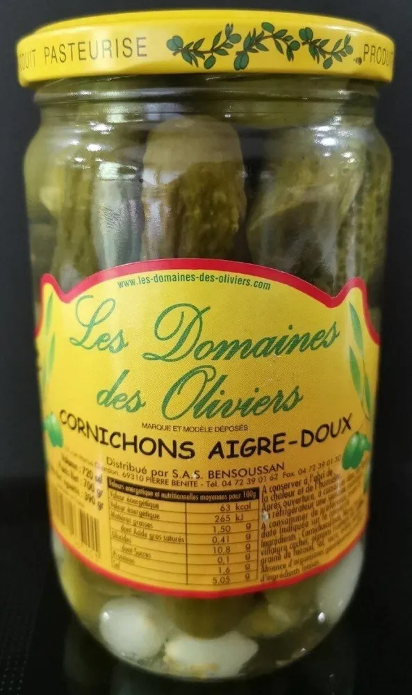 Cornichons Aigre-Doux
