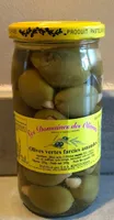 Olives vertes farcies amandes