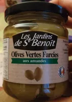 Olives verte farcies aux amandes