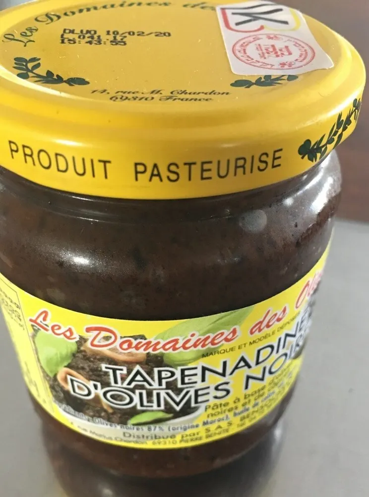 Tapenade D'olives Noires