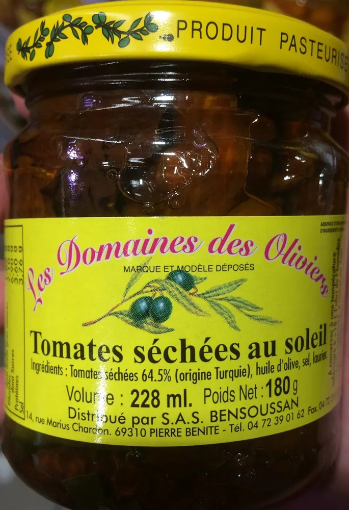 Tomates Séchées au soleil