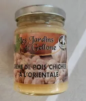 Crème de pois chiches à l'orientale