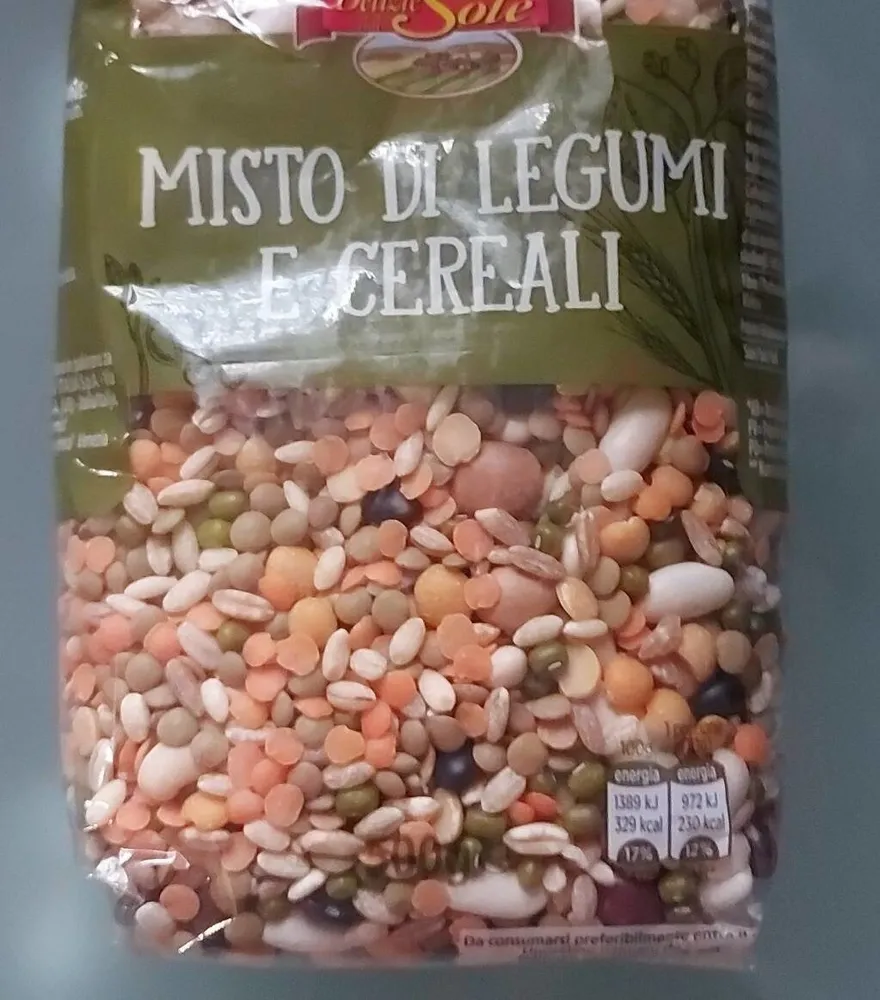 Misto di legumi e cereali