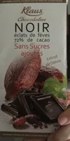Chocolatier noir éclats de fèves sans sucres ajoutés