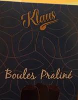 Boules praline