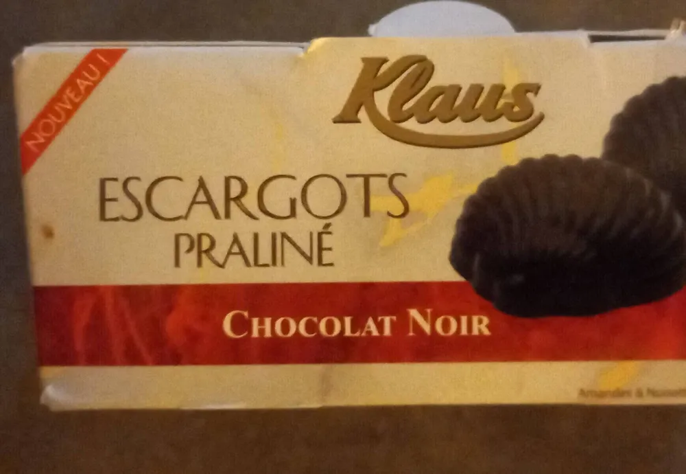 Escargots praliné
