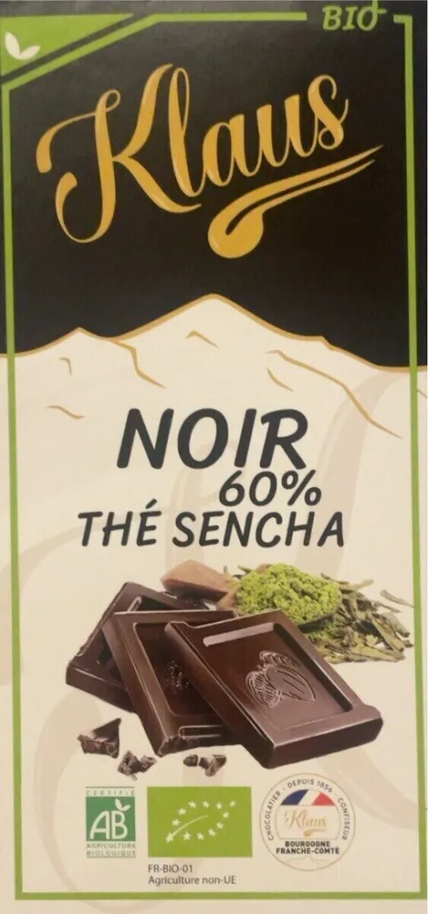 Chocolat noir thé