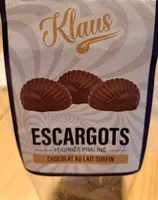 Escargots fourrés pralinés - chocolat au lait surfin
