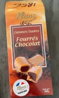 Caramel trendres fourrés chocolat