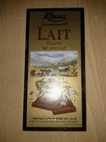 Lait éclats de nougat