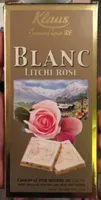 Chocolat. Blanc Au Litchi
