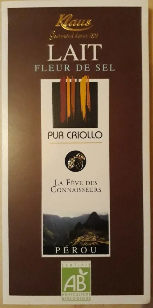 Lait fleur de sel