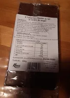 Chocolat au lait et éclats de nougat
