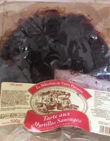 Tarte aux myrtilles sauvages