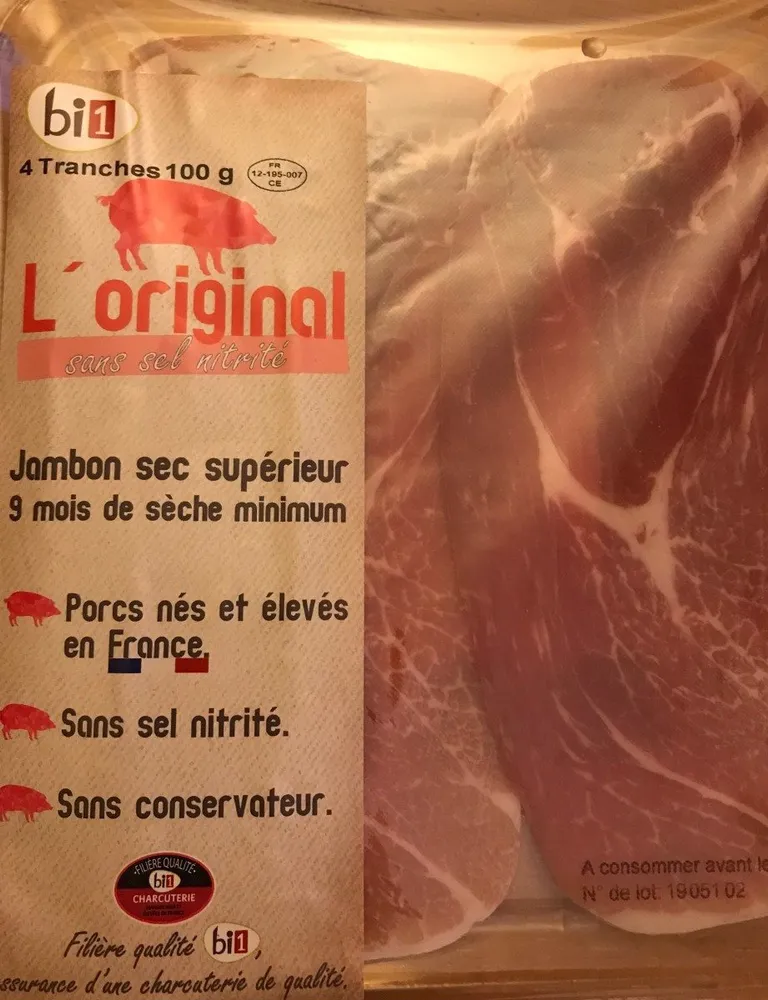 Jambon sec superieur