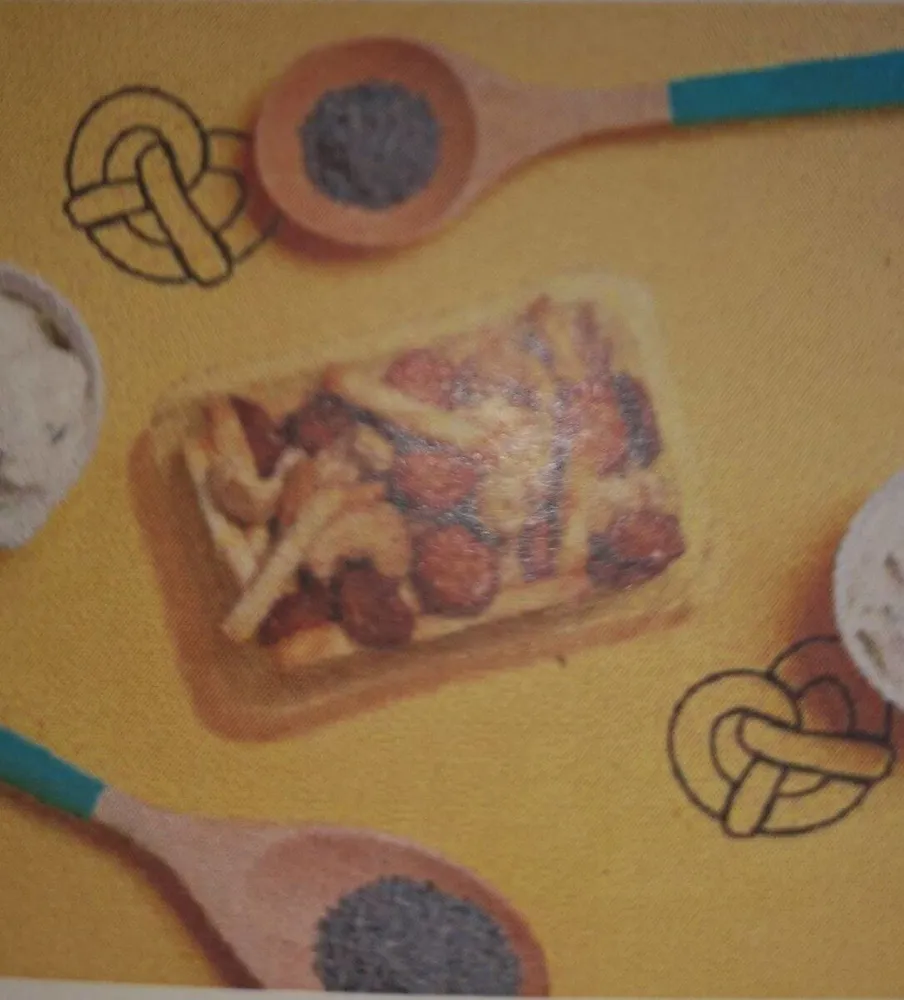 Sweet mustard pretzel
