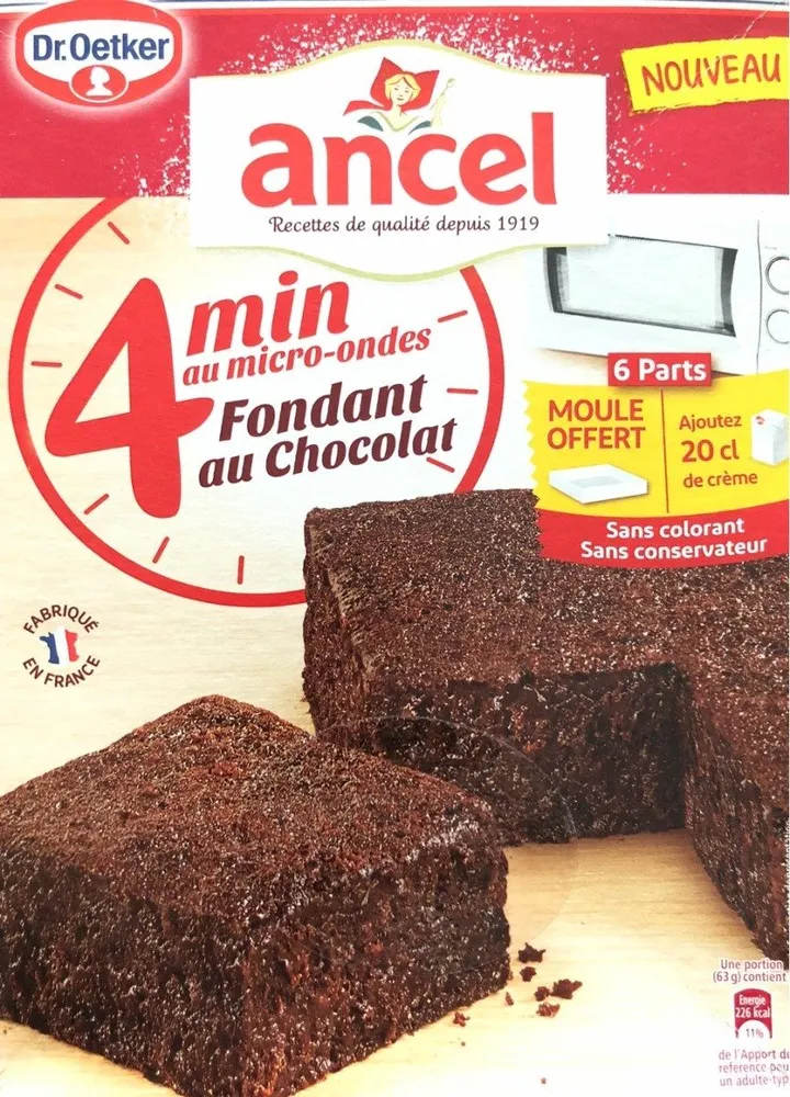 Fondant au chocolat