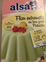 Flan entremets