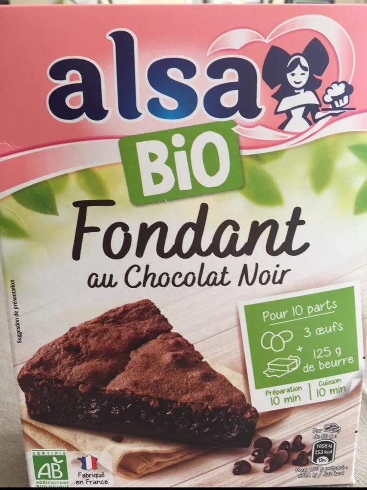 Fondant au chocolat noir