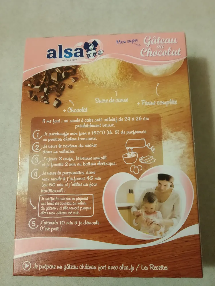 Gâteau au chocolat saveur d'antan