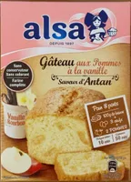 Gâteau aux Pommes à la vanille