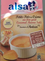 Petits pots de crème au bon gout de beurre salé