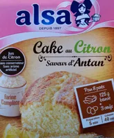 Préparation cake au citron