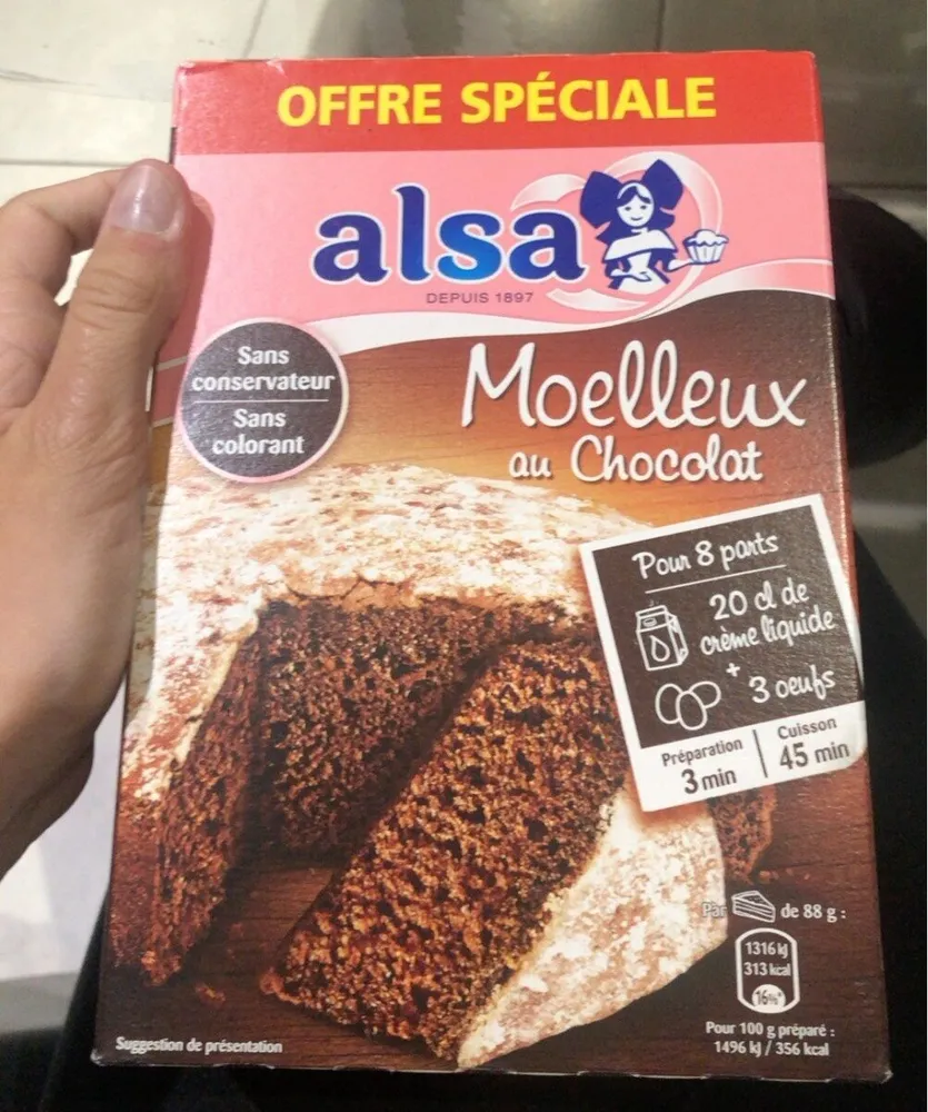 moelleux au chocolat