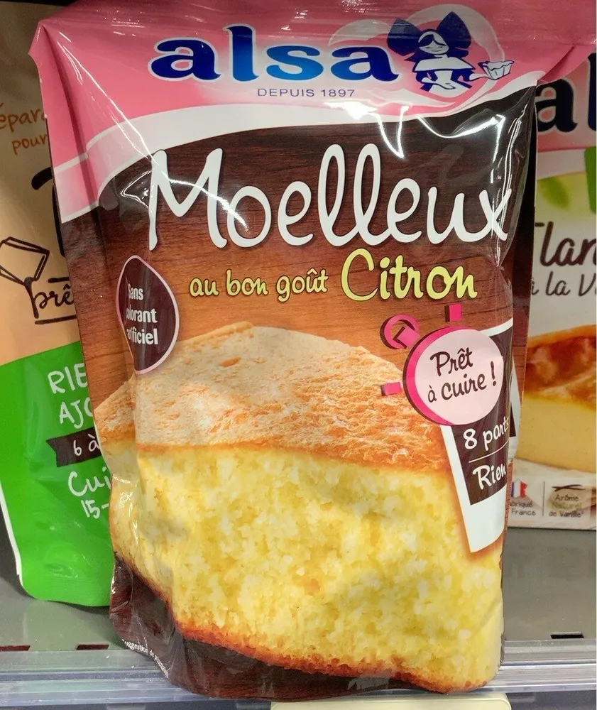Moelleux au bon goût citron
