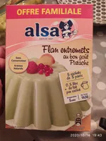 Flan entremets