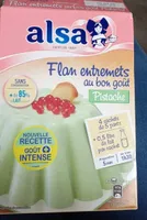 Flan entremets Pistache