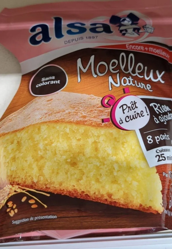 Préparation à cuire moelleux nature